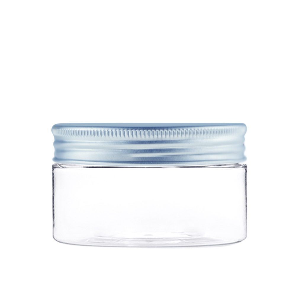 Quality food grade scrub rose gold lid jars 150g cosmetic jar body butter plastic jars HG 70100