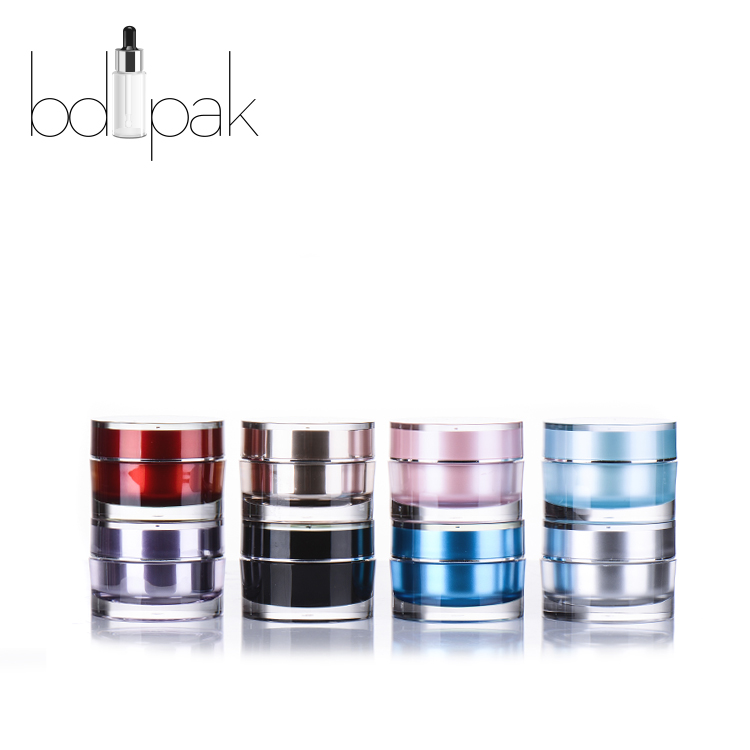 RCTO unique design plastic shapes cosmetic jar for sale