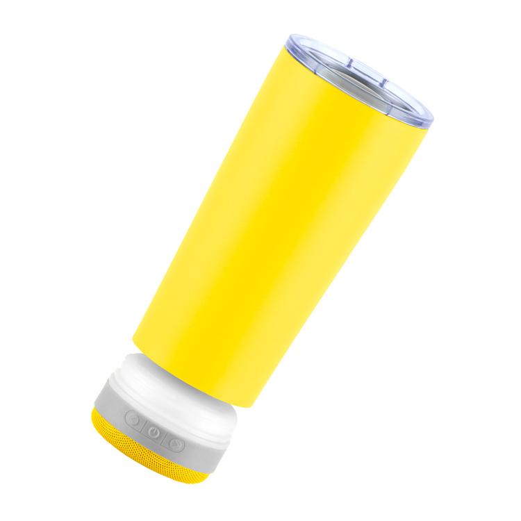 READY TO SHIP Sin Minimo Termo Musical Digital Thermos Drink Bottle Wireless Music Cup With Built in Speaker Bluetooth Tumbler