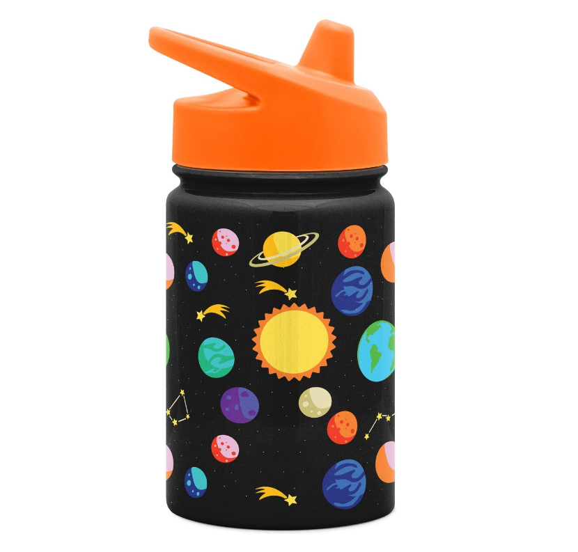 REX 10 12 14 18oz double wall baby bottle colorful flashing bar led luminous beer cup high brightness led colorful light juice m