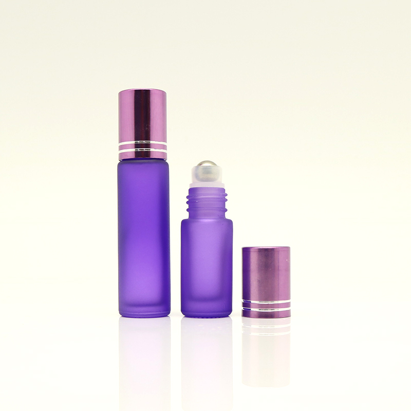 ROM20004M frosted roll on glass bottles wholesale
