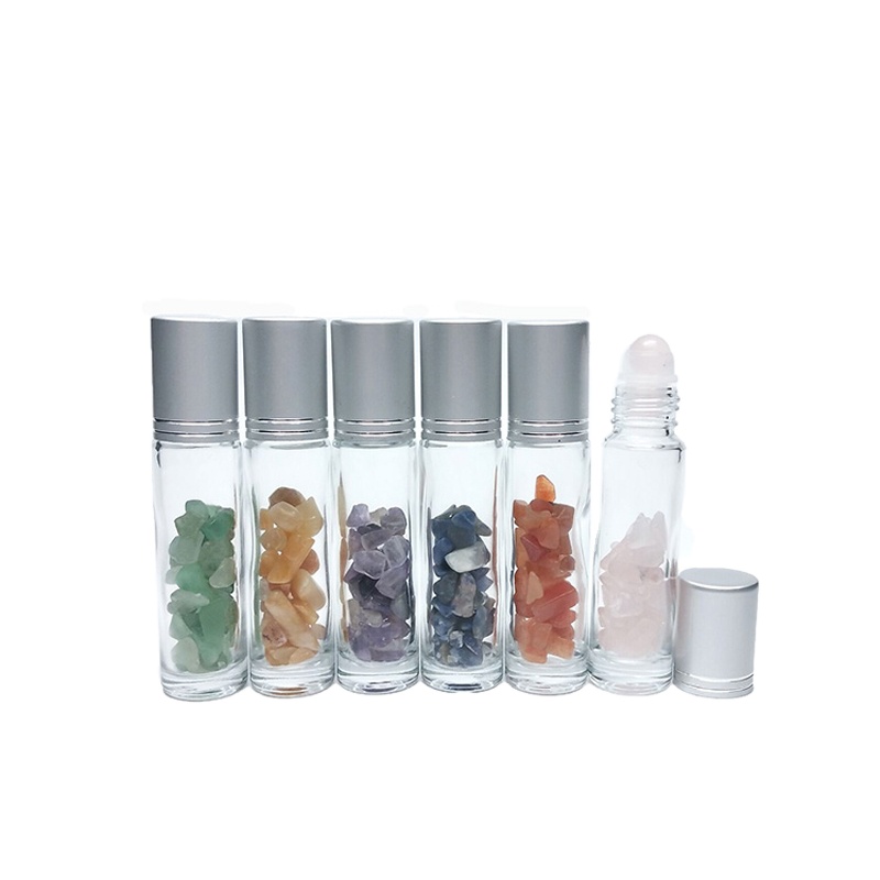 ROM20005 gemstone roller ball bottle for essential oil