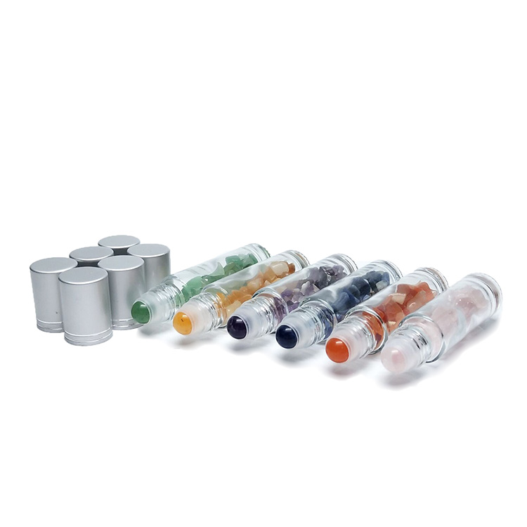 ROM20005 gemstone roller ball bottle for essential oil