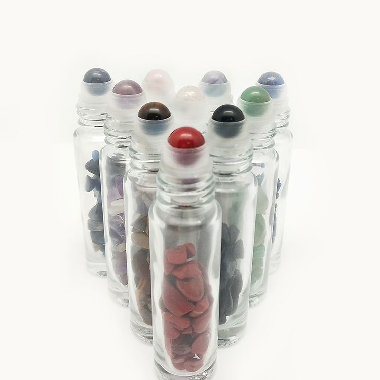 ROM20005 gemstone roller ball bottle for essential oil
