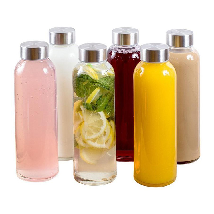 RTCO China Supplier Large Quantity In Stock Ready To Ship Wholesale 125ml 250ml 500ml 16 OZ Empty Glass Juice Bottle