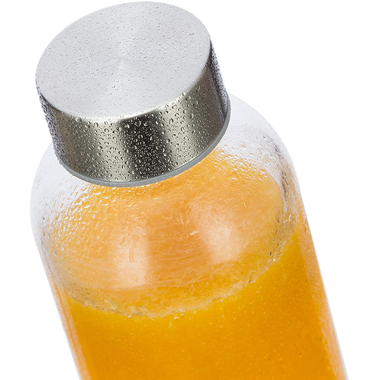 RTCO China Supplier Large Quantity In Stock Ready To Ship Wholesale 125ml 250ml 500ml 16 OZ Empty Glass Juice Bottle