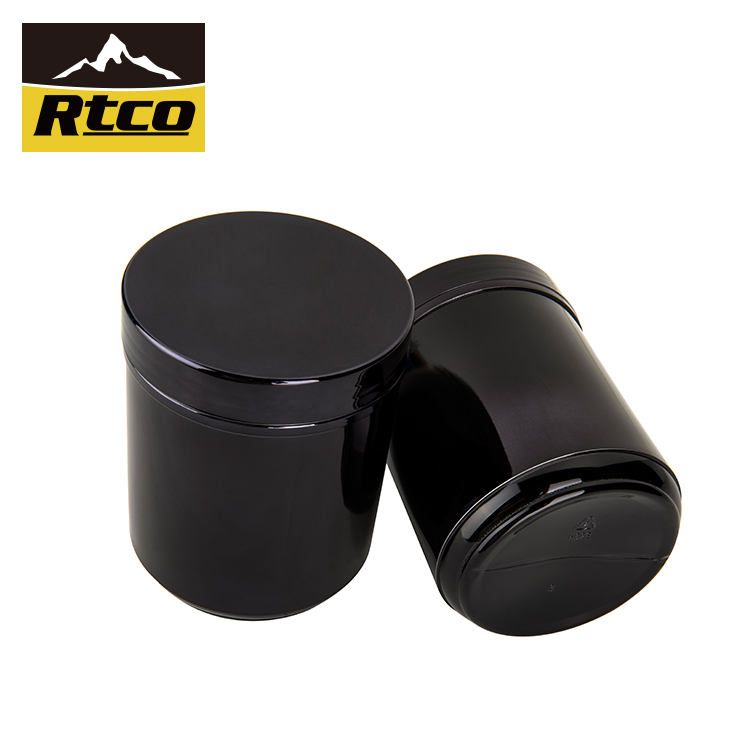 RTCO Chrome Electroplating Plastic Sports Bottle For Nutrition Powder Customized Color
