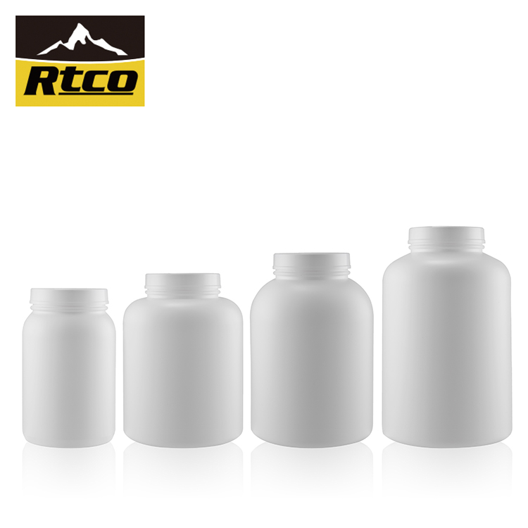 RTCO NEW Empty 1/1.8/2/2.4 Gallon Protein Powder Container Plastic Tubs With Lids