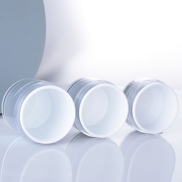 RTS Chinese Supplier 150g Thick-soled Empty Cosmetic Container Plastic Package Bottles Cream Jars for Travel