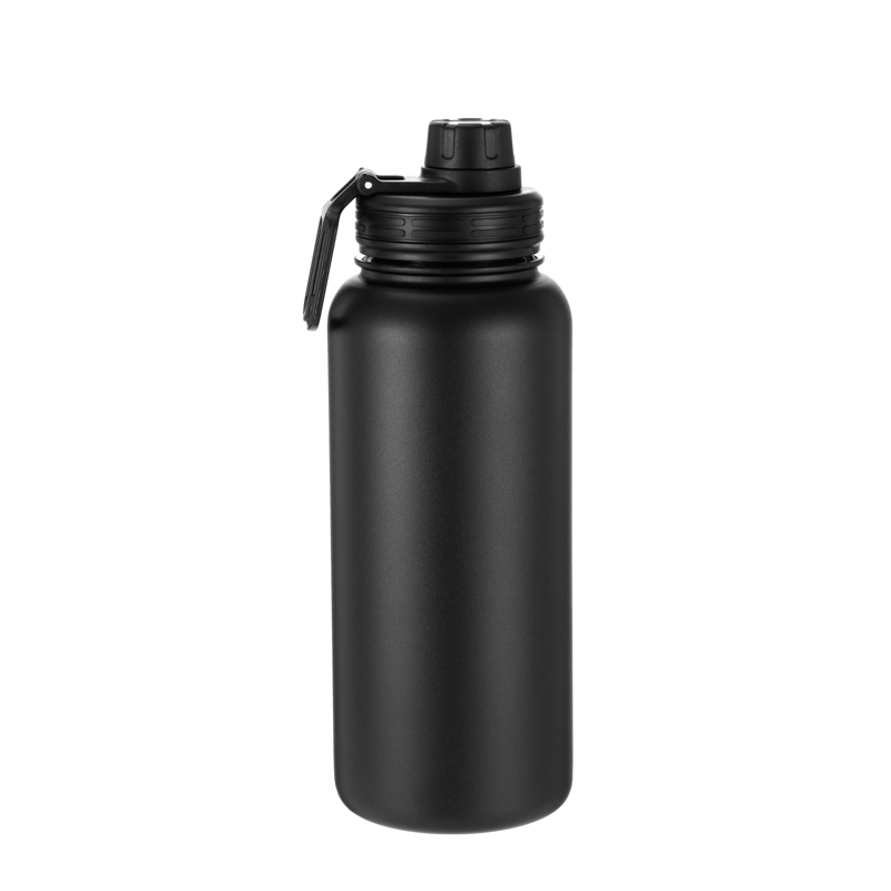 RTS Everich Double Wall Vacuum Insulated Stainless Steel Leak Proof Sports Water Bottle, Wide Mouth with BPA Free Cap