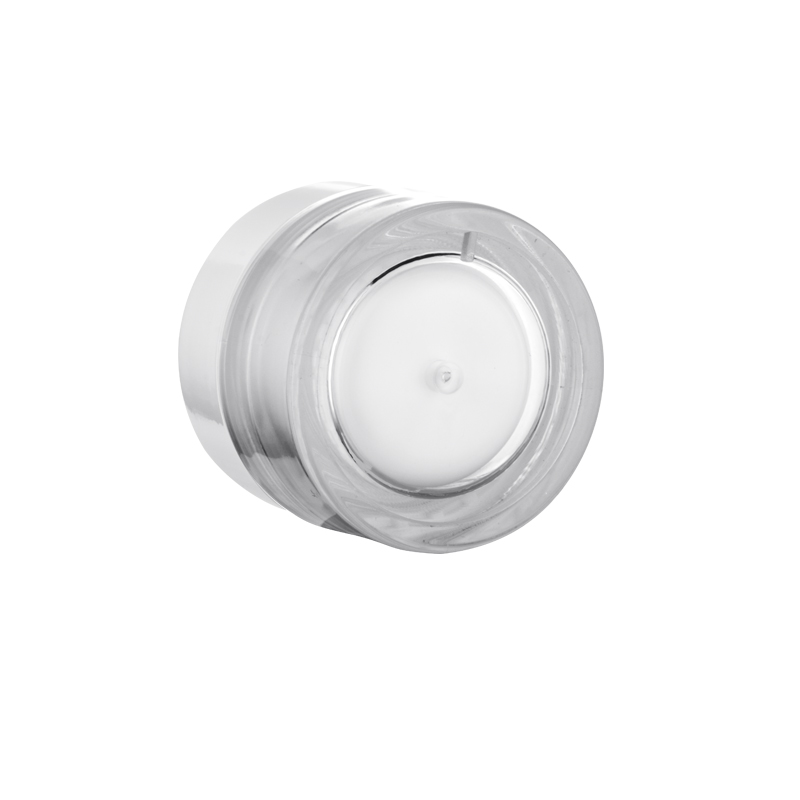 RTS Reasonable 5g White Double Wall Container Empty Package Cosmetic Cream Jar Plastic Bottle for skin Care