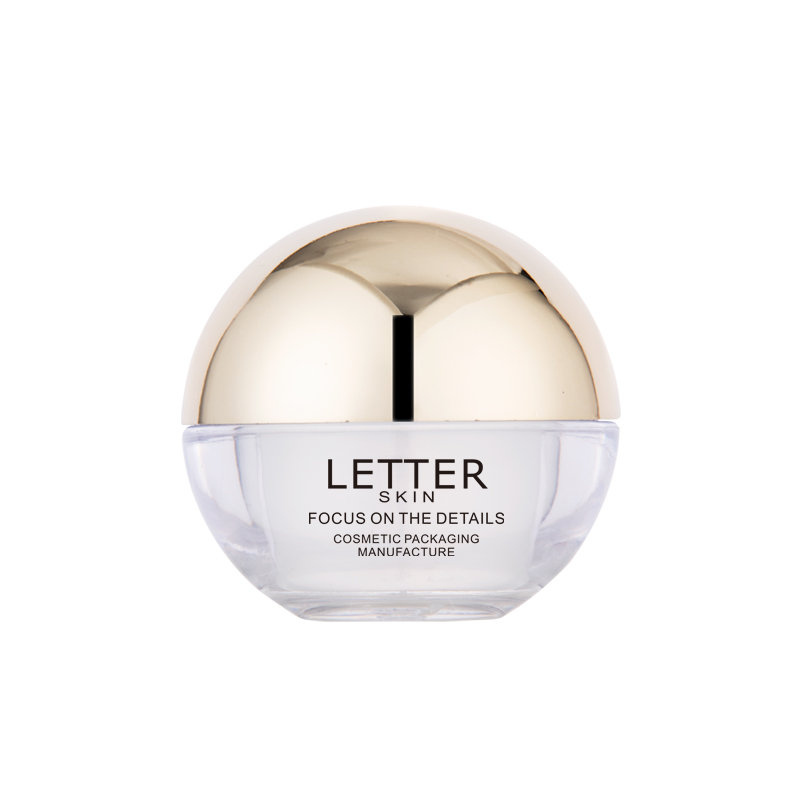 RTS Top Quality Eco Elegant 10g Gold Empty Cosmetic Empty Container Cream Jars Plastic Package Bottles for Travel