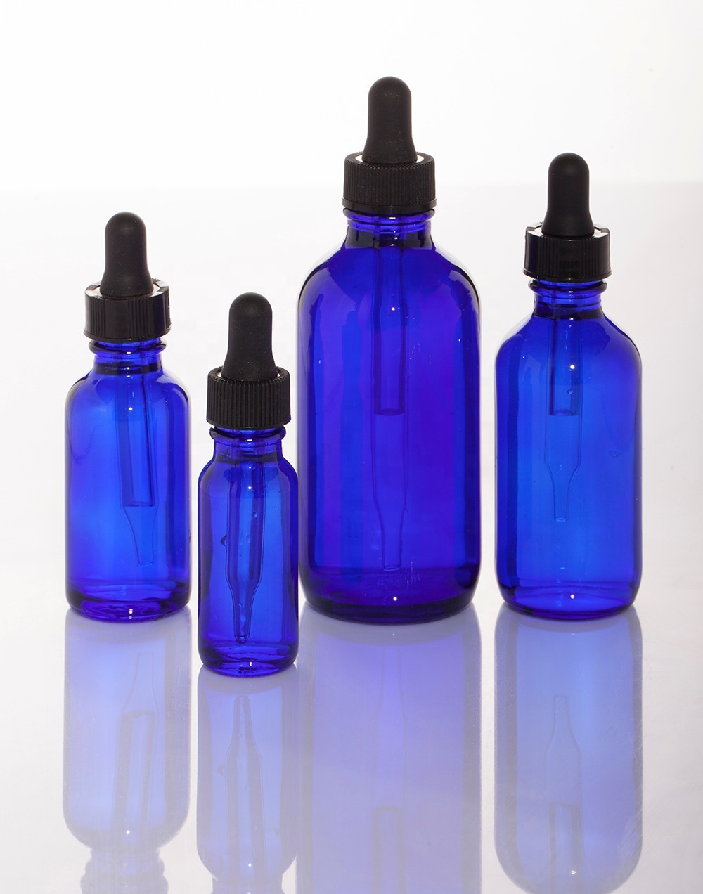 Ready To Ship 15ml Amber Clear Blue Green Glass Essential Oil Bottle