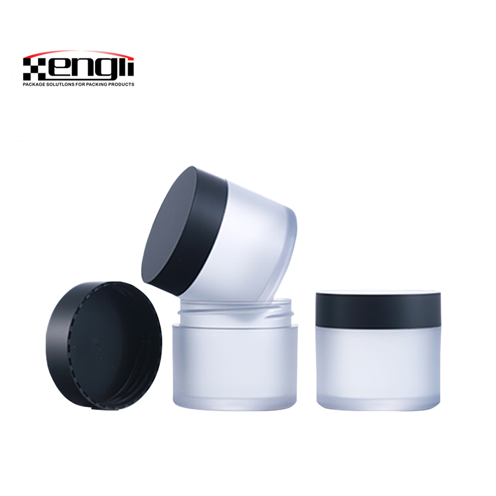 Ready To Ship 30g 50g 60g 120g PET Jar With PP Cap Customized Color Volume For Cosmetic Cream Jar Plastic