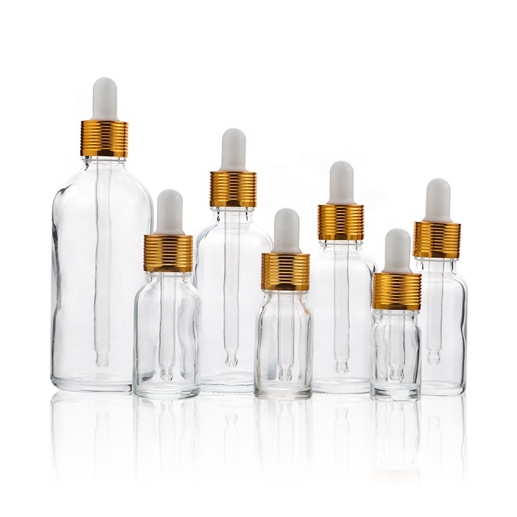 Ready To Stock 5ml 10ml 15ml 20ml 30ml 50ml 100ml Serum Essential Oil Bottles Cosmetic Dropper Bottle