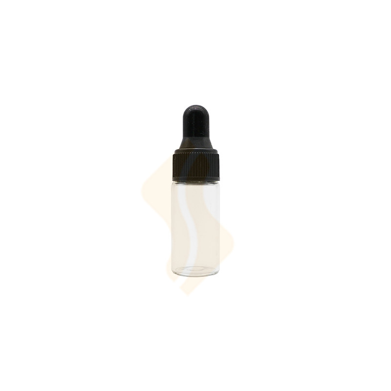 Ready stock 1ml 2ml 3ml 5ml essential CBD oil perfume tincture sample testing vial amber glass dropper bottle