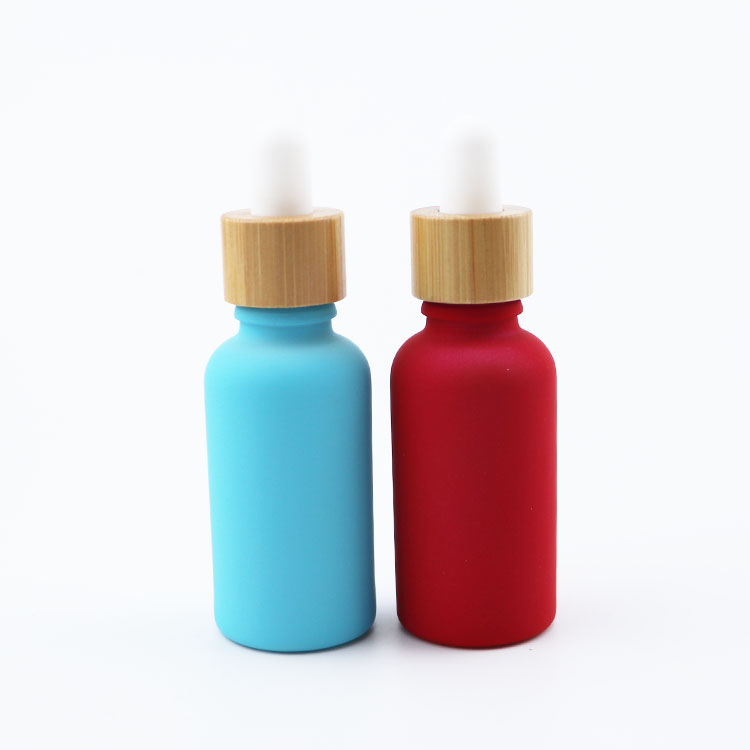 Ready to Ship Customized 30ml 1oz Serum Essential Oil Glass Dropper Bottles for Cosmetic Packaging