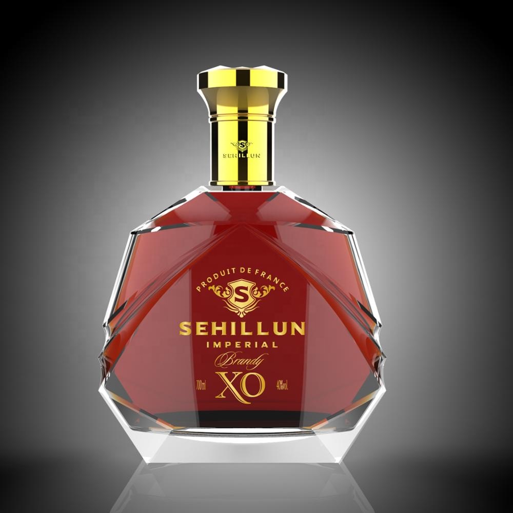 Ready to ship clear and empty glass bottles sale