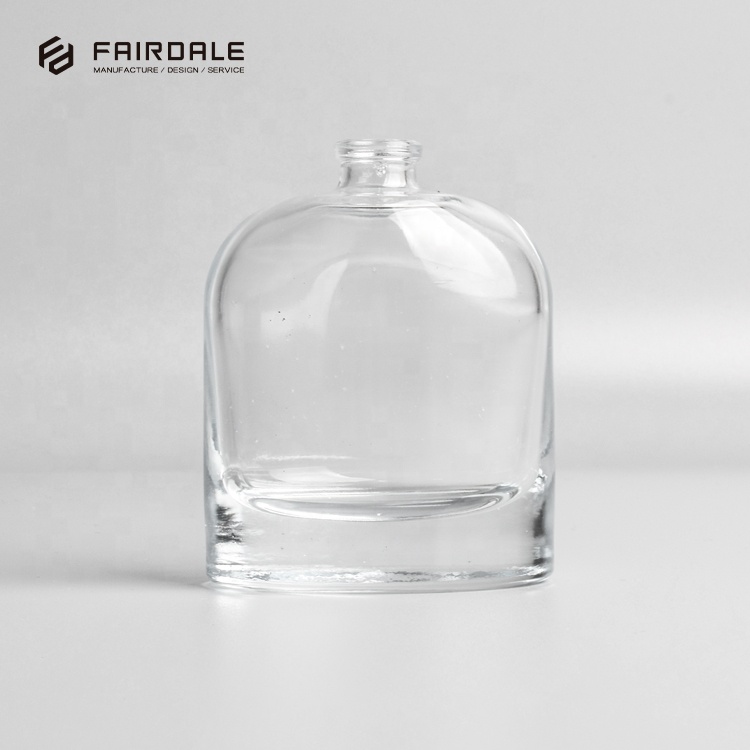 Reasonable clear empty perfume bottle for fragrance glass perfume bottle
