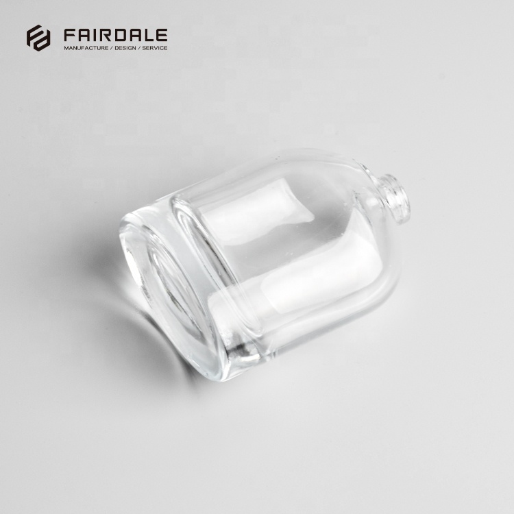 Reasonable clear empty perfume bottle for fragrance glass perfume bottle