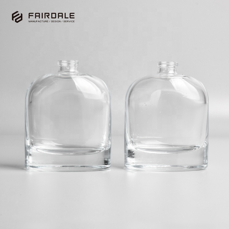 Reasonable clear empty perfume bottle for fragrance glass perfume bottle