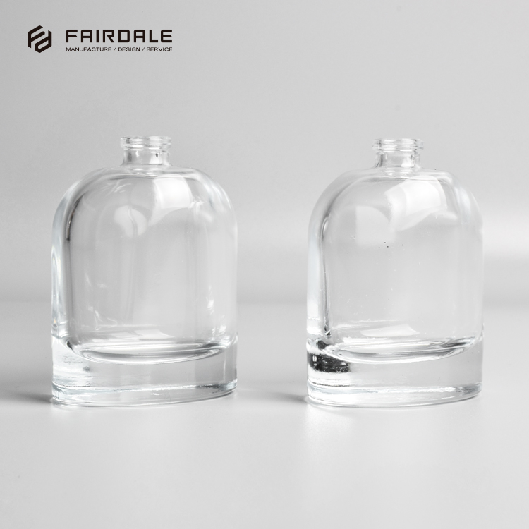 Reasonable clear empty perfume bottle for fragrance glass perfume bottle