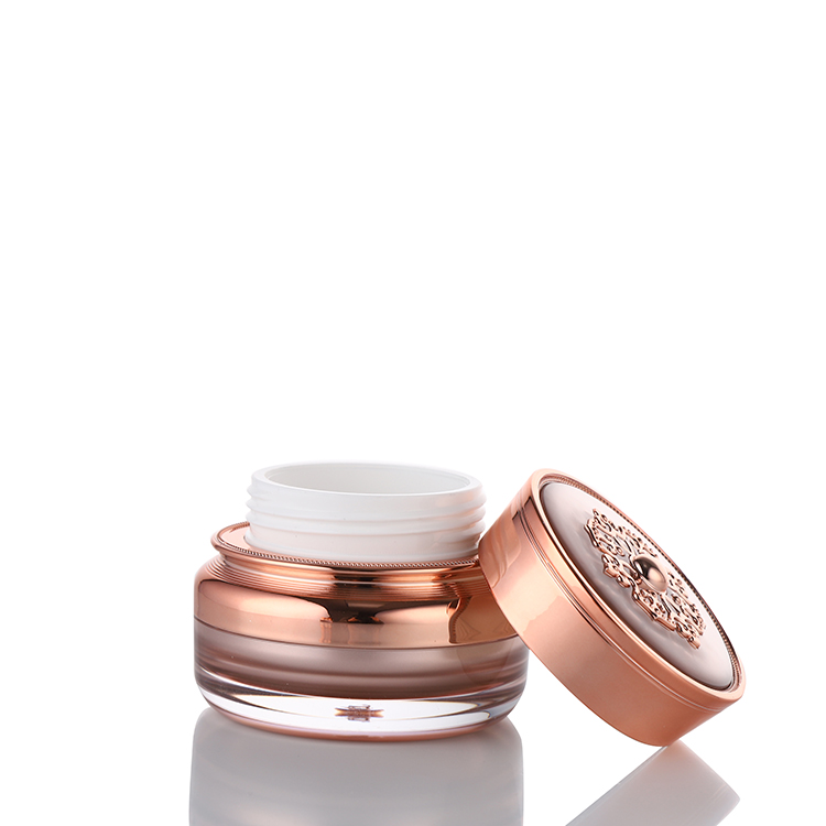 Recyclable Customized Personal Care Unique Luxury Face Cream Jar