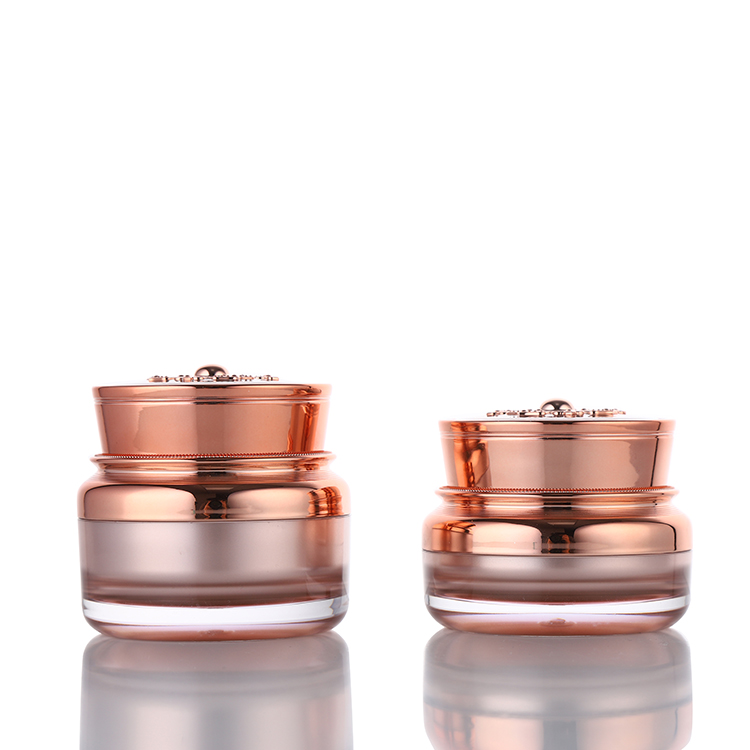 Recyclable Customized Personal Care Unique Luxury Face Cream Jar