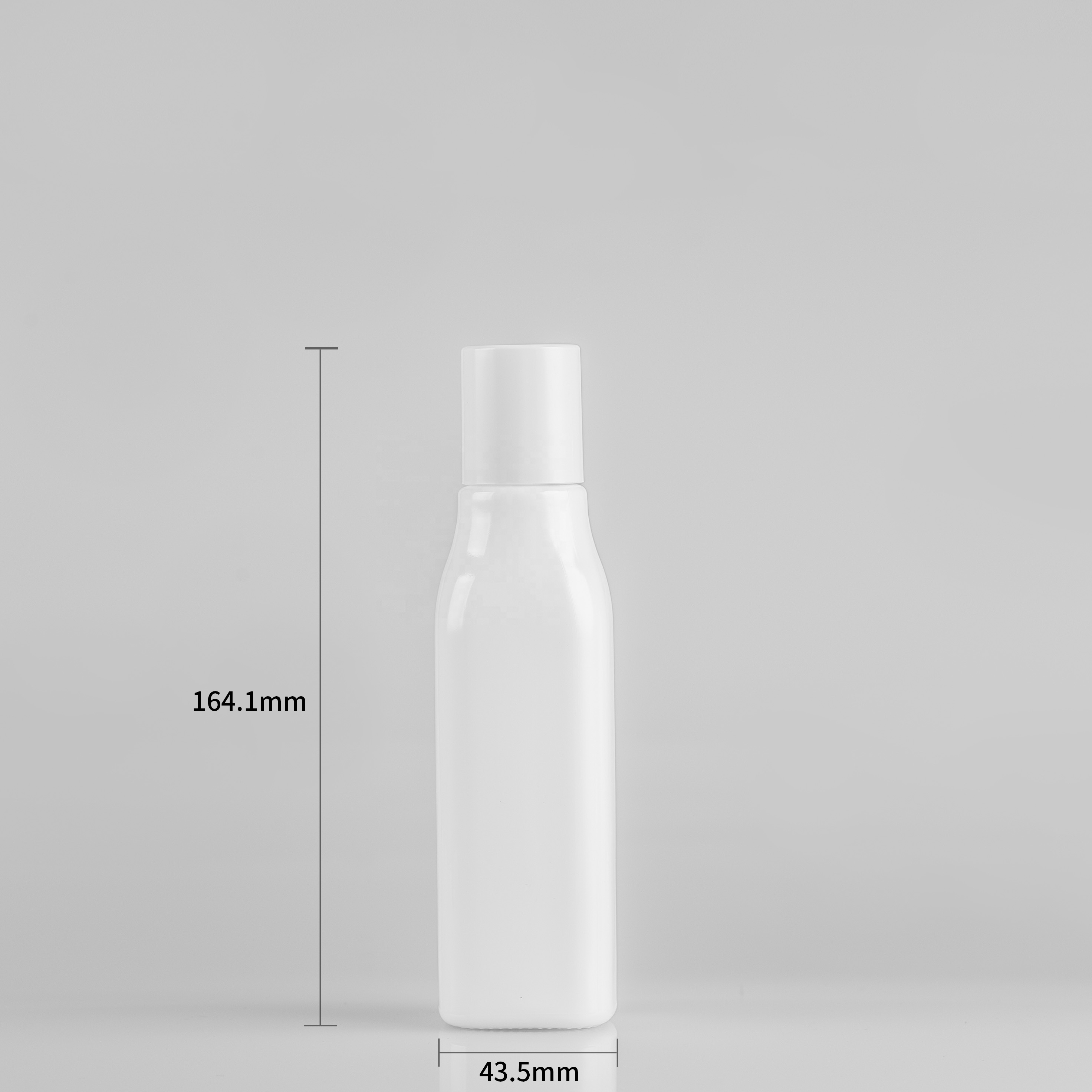 Recyclable bottles cosmetics skincare packaging opal glass bottle container