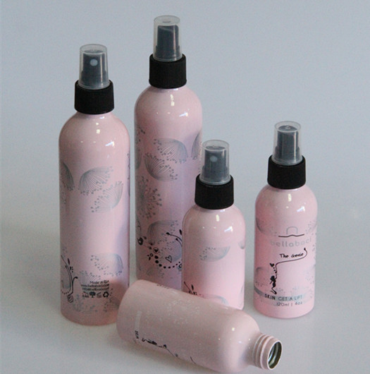 Recyclable refill face spray aluminum bottle