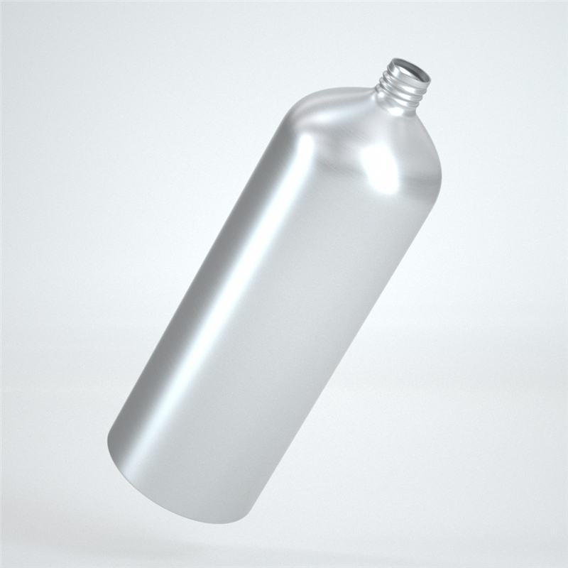 Recycle custom empty 30ml-1L hotel cosmetic Aluminum shampoo screw pump spray bottle