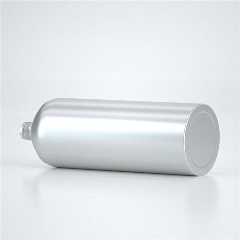 Recycle custom empty 30ml-1L hotel cosmetic Aluminum shampoo screw pump spray bottle