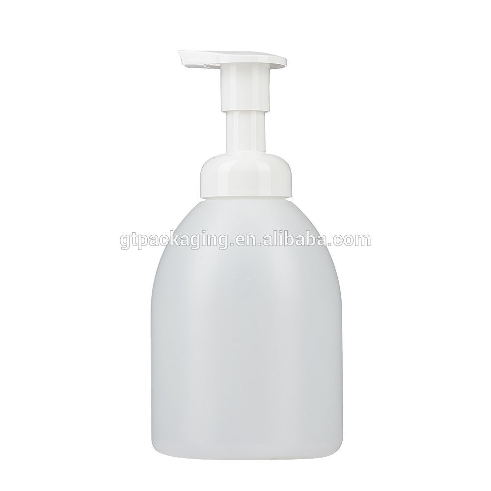 Recycled Empty White Soap Bottle Dongguan PET Liquid Gel Hand Wash Frost Plastic Bottle