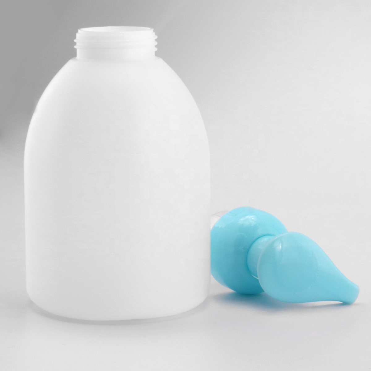Recycled Empty White Soap Bottle Dongguan PET Liquid Gel Hand Wash Frost Plastic Bottle