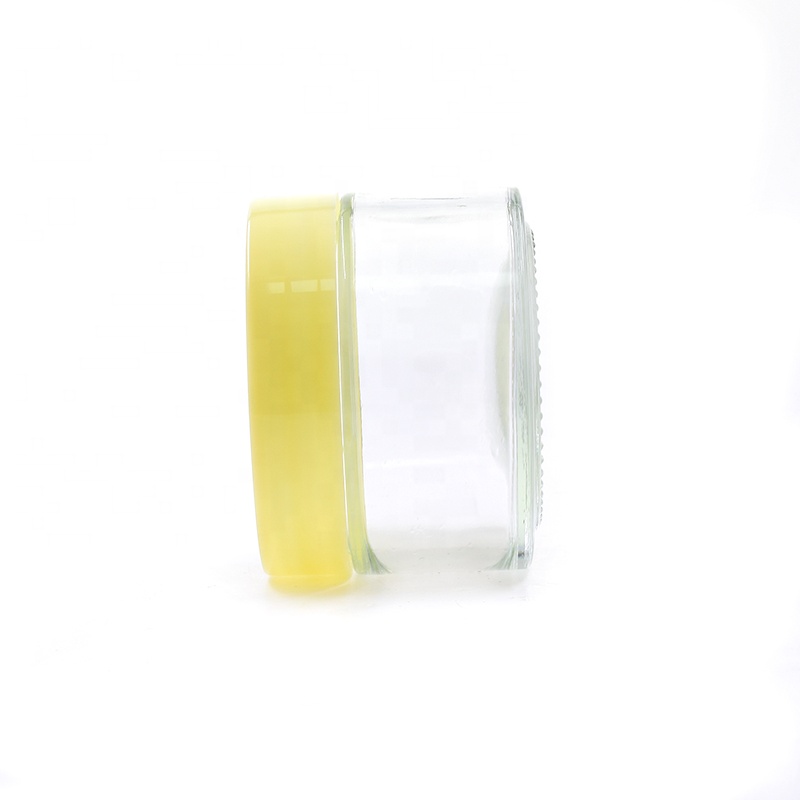 Recycled Good Quality Wholesale cheap Different Size Clear Round Storage Glass Jar 100ml 3oz wide mouth mason glass jars bottles