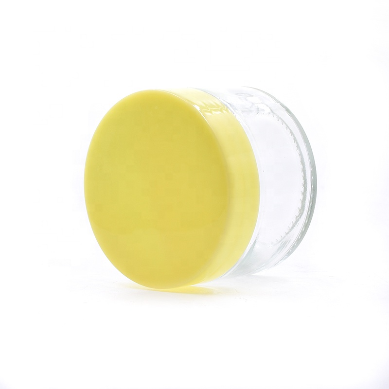 Recycled Good Quality Wholesale cheap Different Size Clear Round Storage Glass Jar 100ml 3oz wide mouth mason glass jars bottles