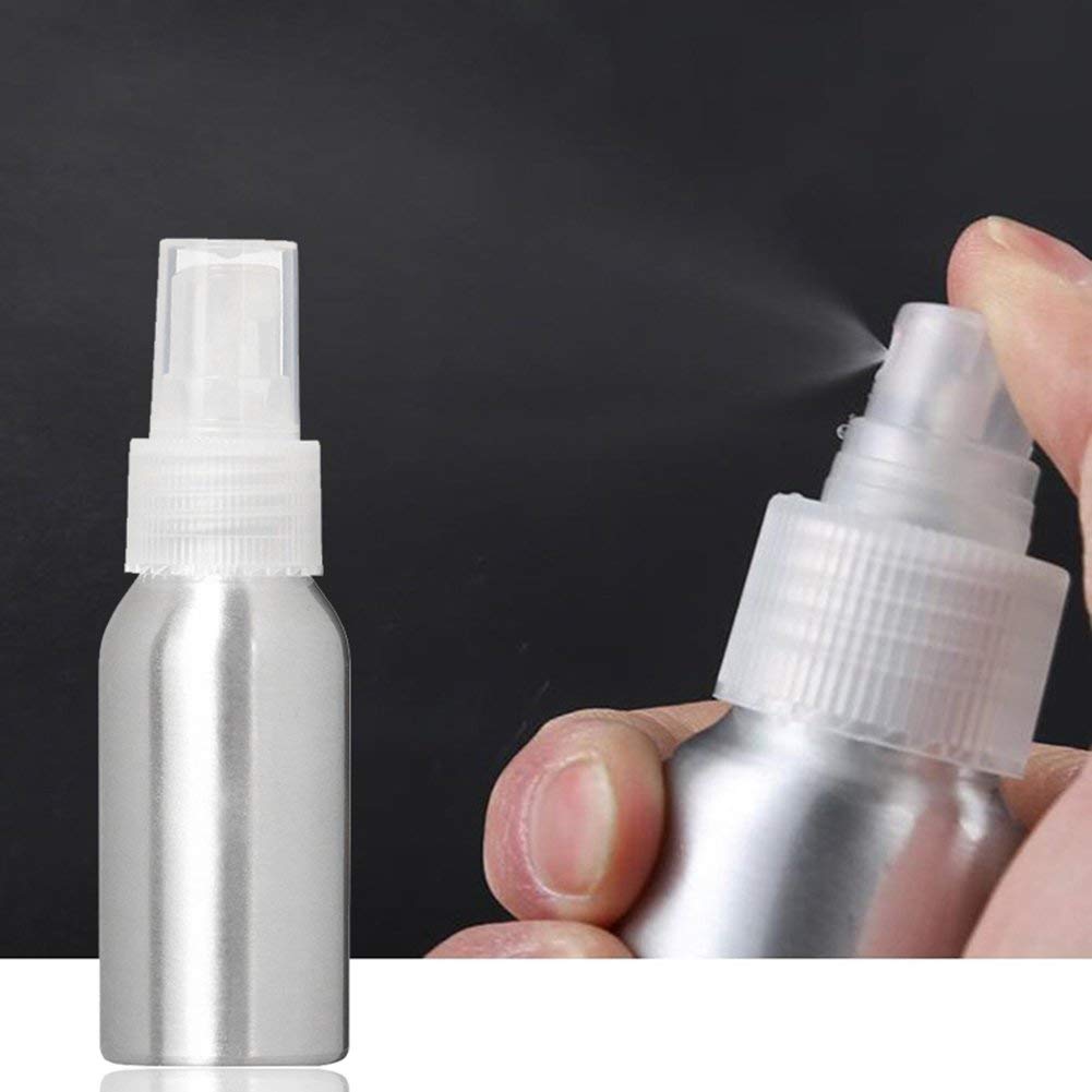 Recycling Environmental Aluminium empty 40ml 60ml 100ml amber lotion shampoo bottle hand wash bottles travel bottle set