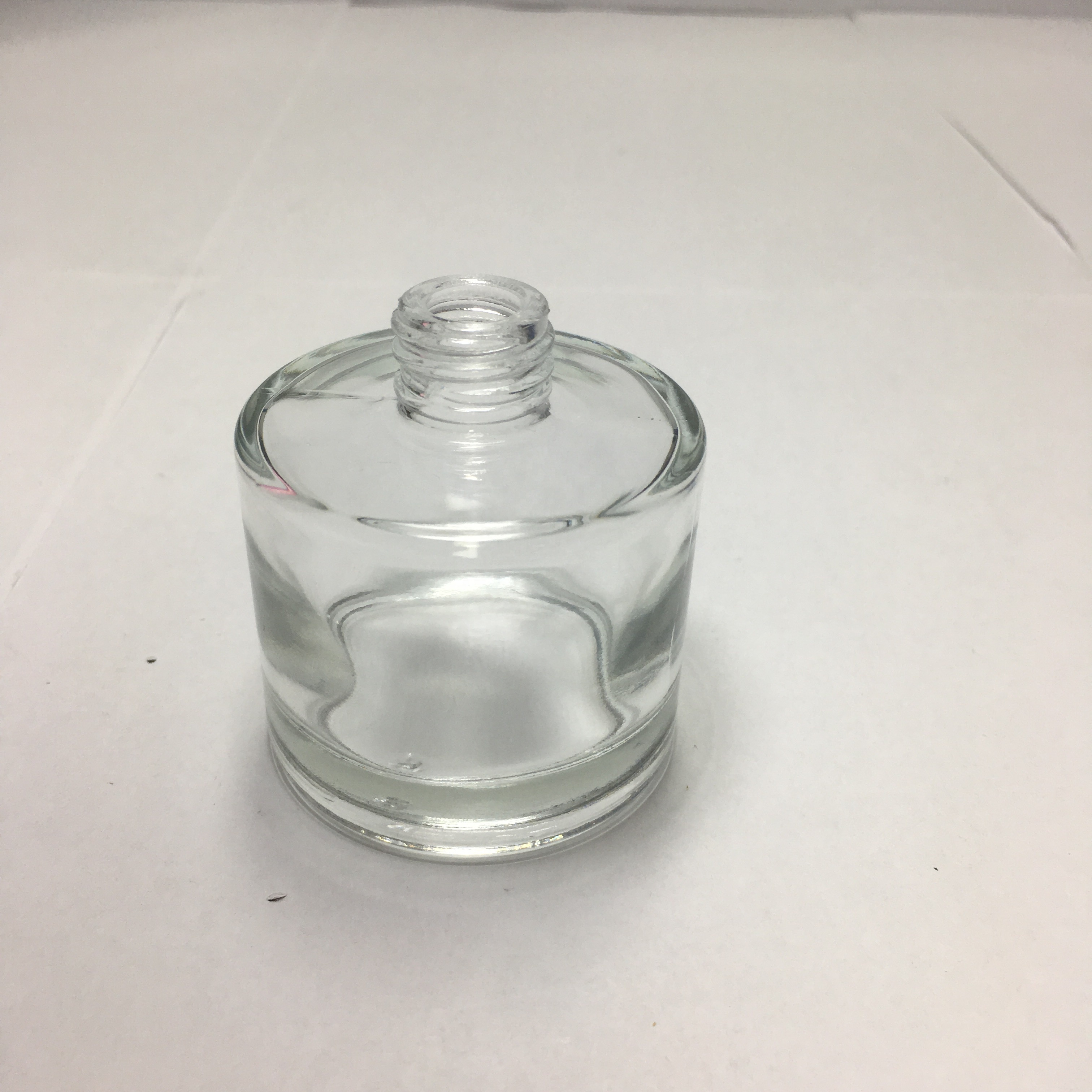 Reed Diffuser Bottle 100ml Cylinder Round Empty Glass with Screw Top,aroma Reed Diffuser Glass Perfume Screen Printing Screw Cap