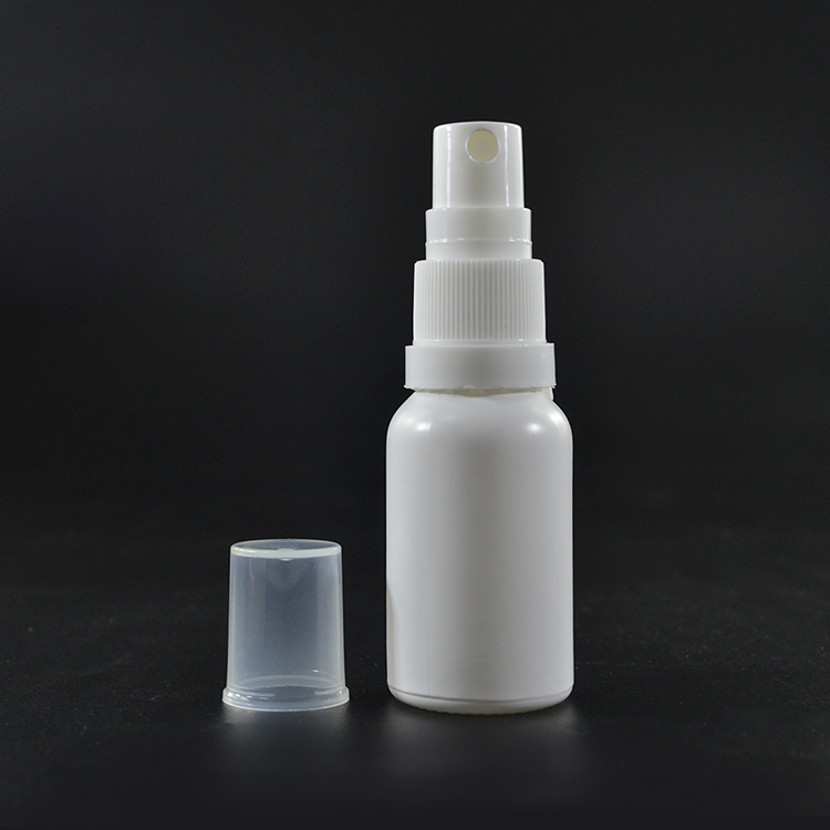 Refillable 5ml 10ml 15ml 20ml 30ml 50ml 100ml frosted white glass spray perfume bottle with aluminum white spray cap
