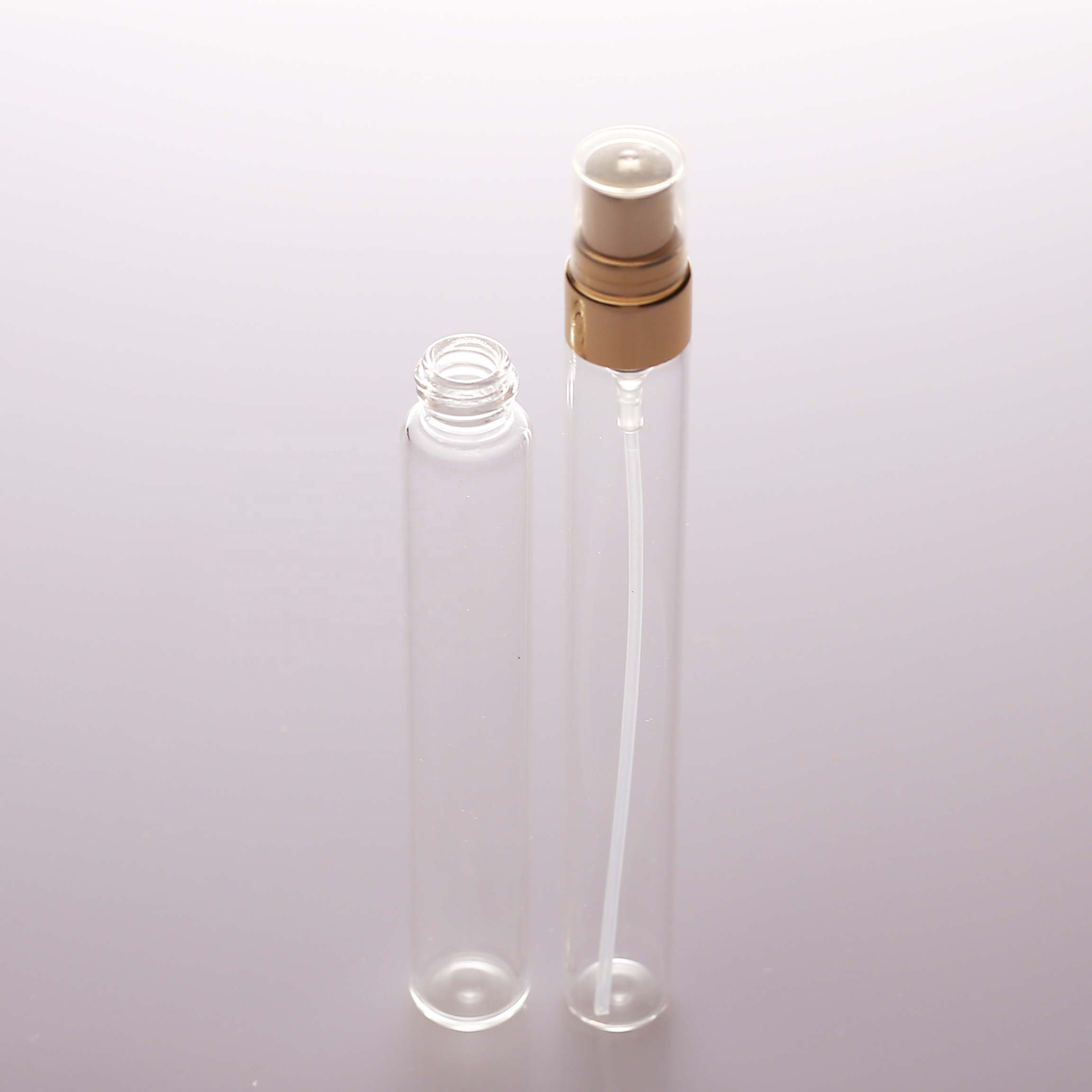 Refillable Amber Clear Glass Essential Oil Bottle Perfume Cosmetic Vials Jars with Eye Dropper Dispenser, Black Screw Cap