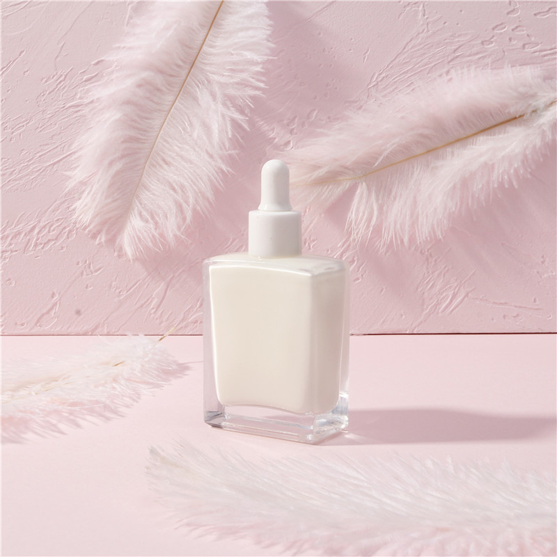 Refillable Eye Dropper Vials 50ml 100ml Cosmetic Bottle Essential Oil Container With Pipette