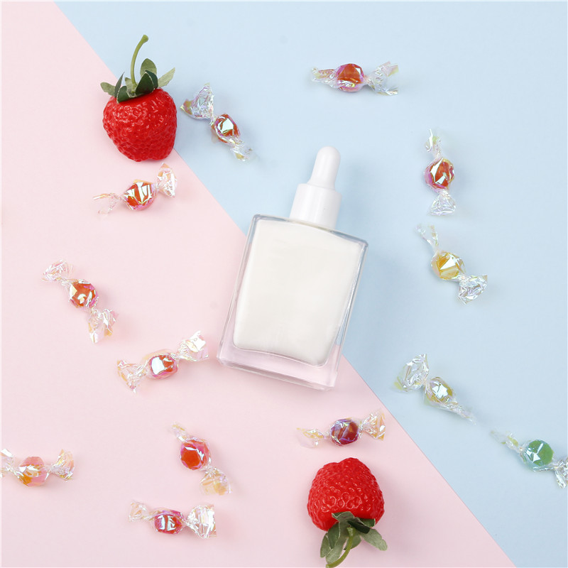 Refillable Eye Dropper Vials 50ml 100ml Cosmetic Bottle Essential Oil Container With Pipette