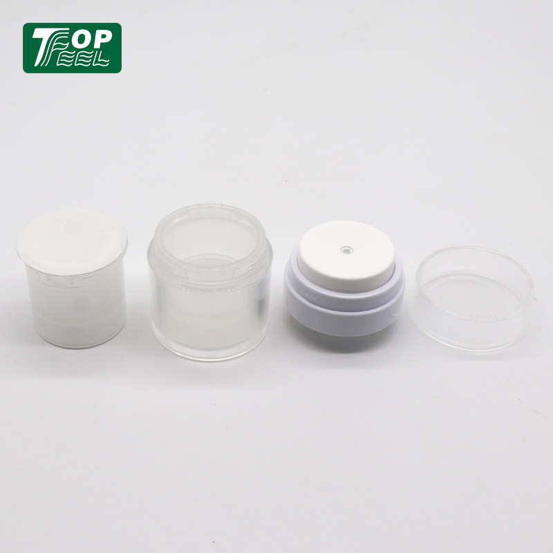 Refillable Inner Cup Airless Pump Acrylic Luxury Cosmetic Refill Face Cream Jar