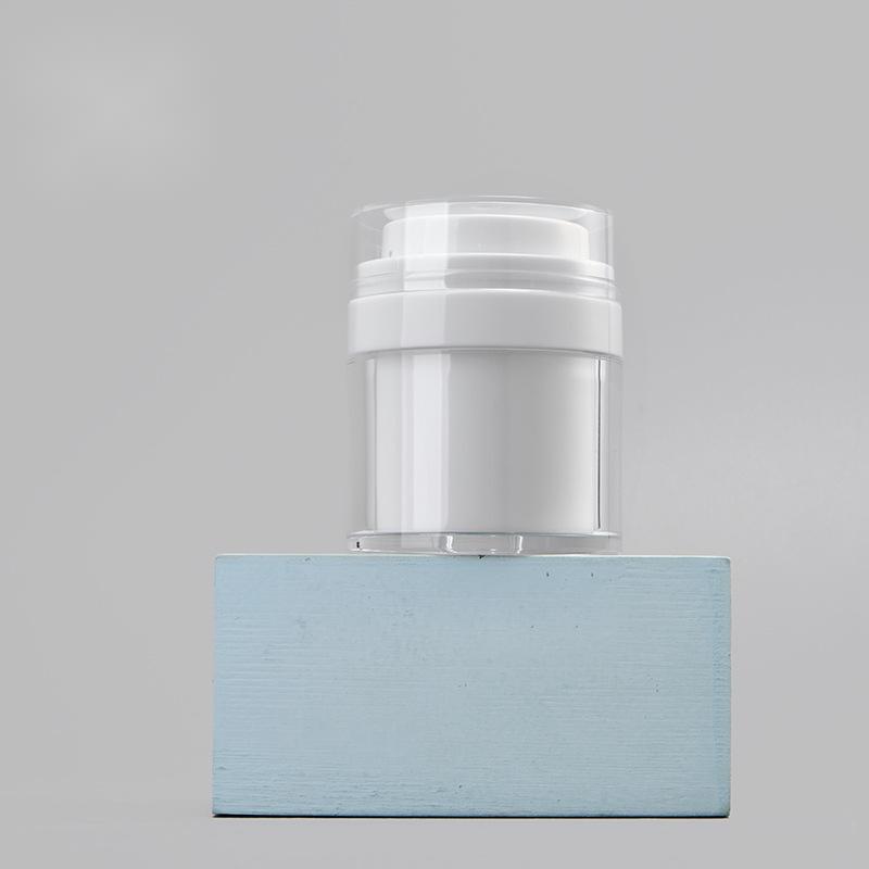 Refillable Inner Cup Airless Pump Acrylic Luxury Cosmetic Refill Face Cream Jar
