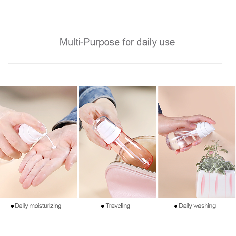 Refillable Plastic Bottle In Bulk Pump Hand Sanitizer Empty Bottles Perfume Bottle