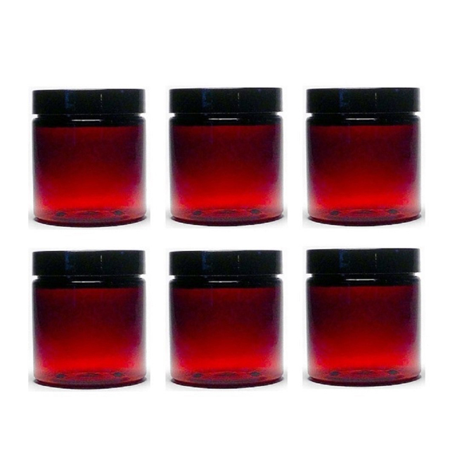 Refillable Plastic Round Wide Mouth Empty Jar 200ml 250ml for Lotion Cream Body Butters