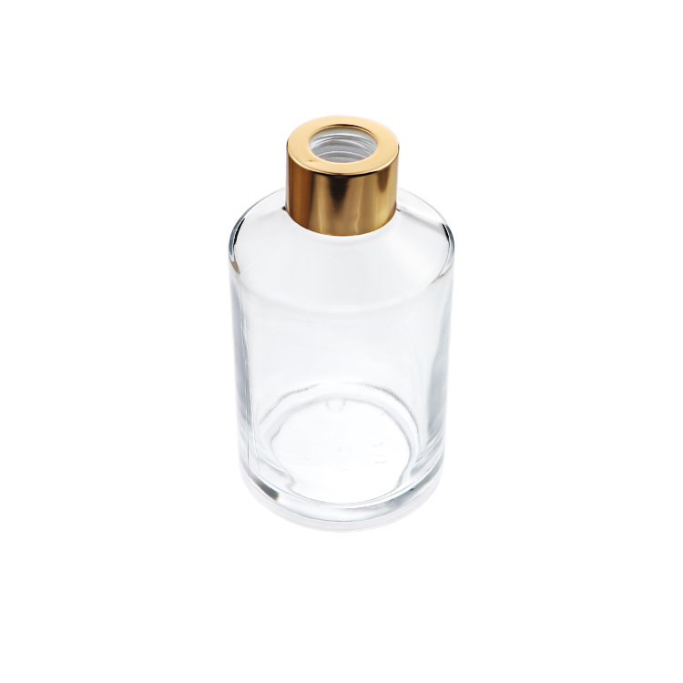 Refillable Round 200ml Reed Aroma Essential Oil Diffuser Glass Bottle