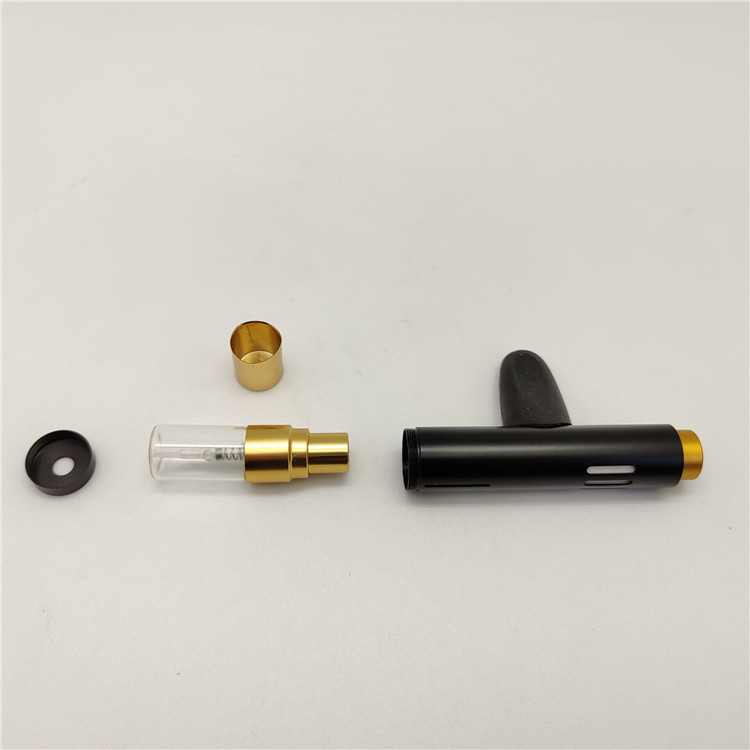 Refillable car perfume conditioner vent clip car air freshener diffuser bottle car perfume bottles