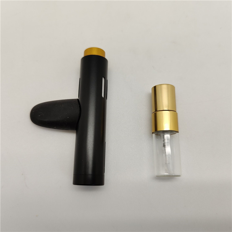Refillable car perfume conditioner vent clip car air freshener diffuser bottle car perfume bottles