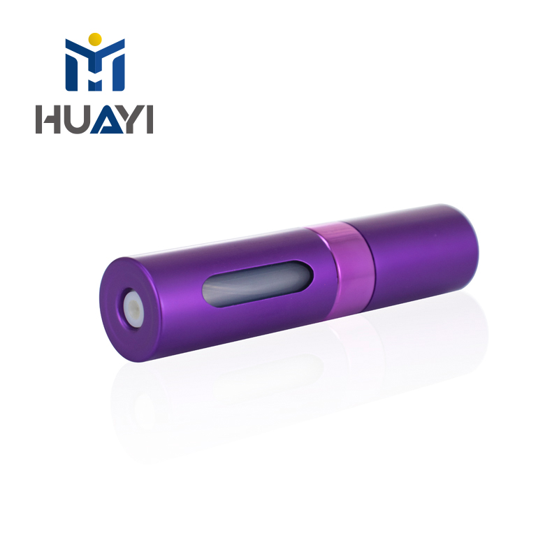 Refillable perfume atomizer aluminum spray bottles